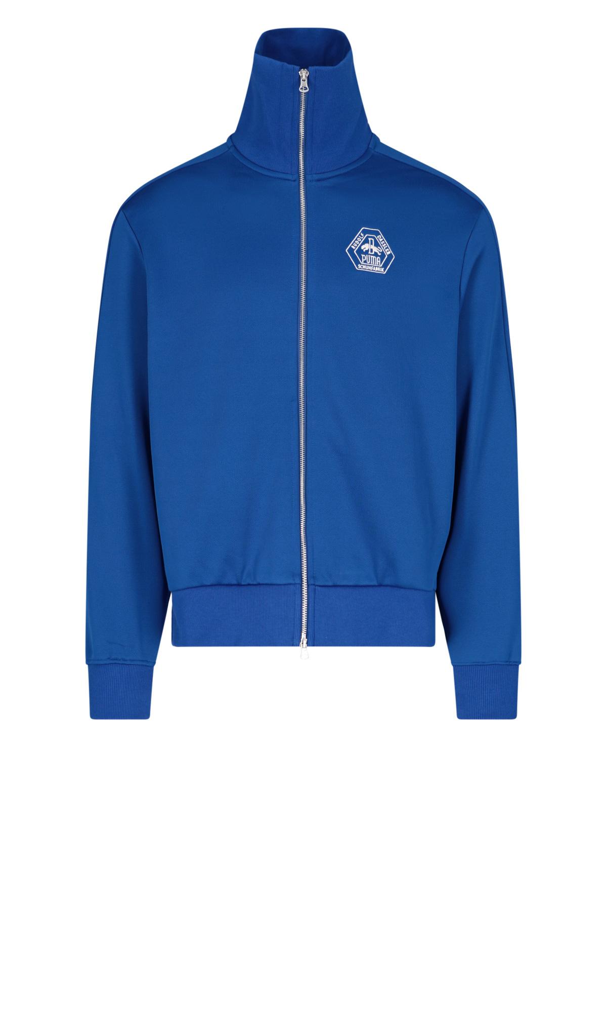 puma blue track jacket