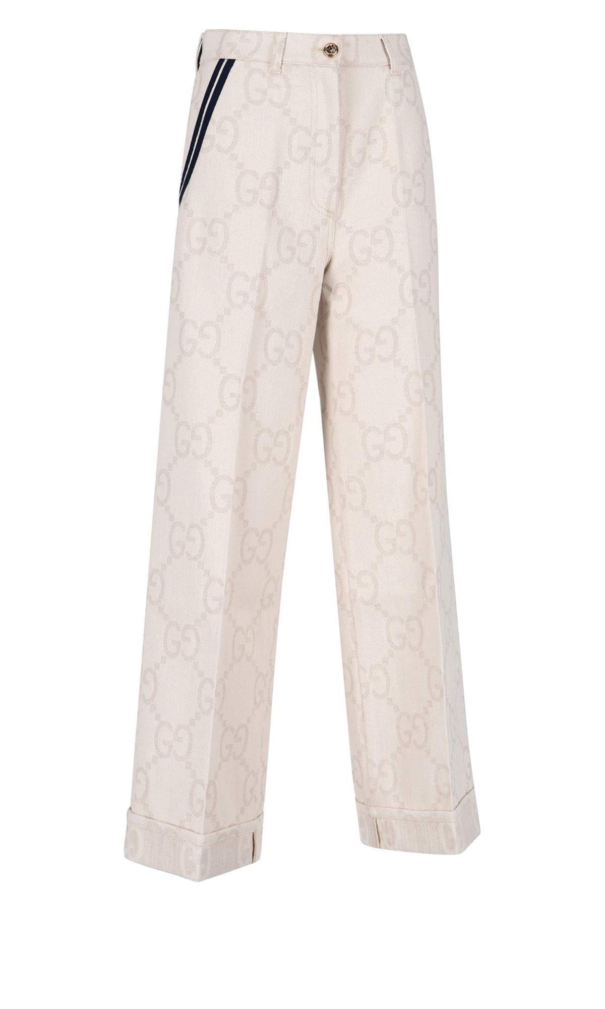 Gucci Stripped cotton-blend pants Gucci