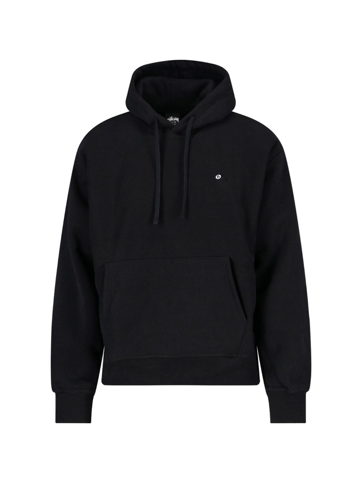 Stussy 8 ball man hoodie hot sale