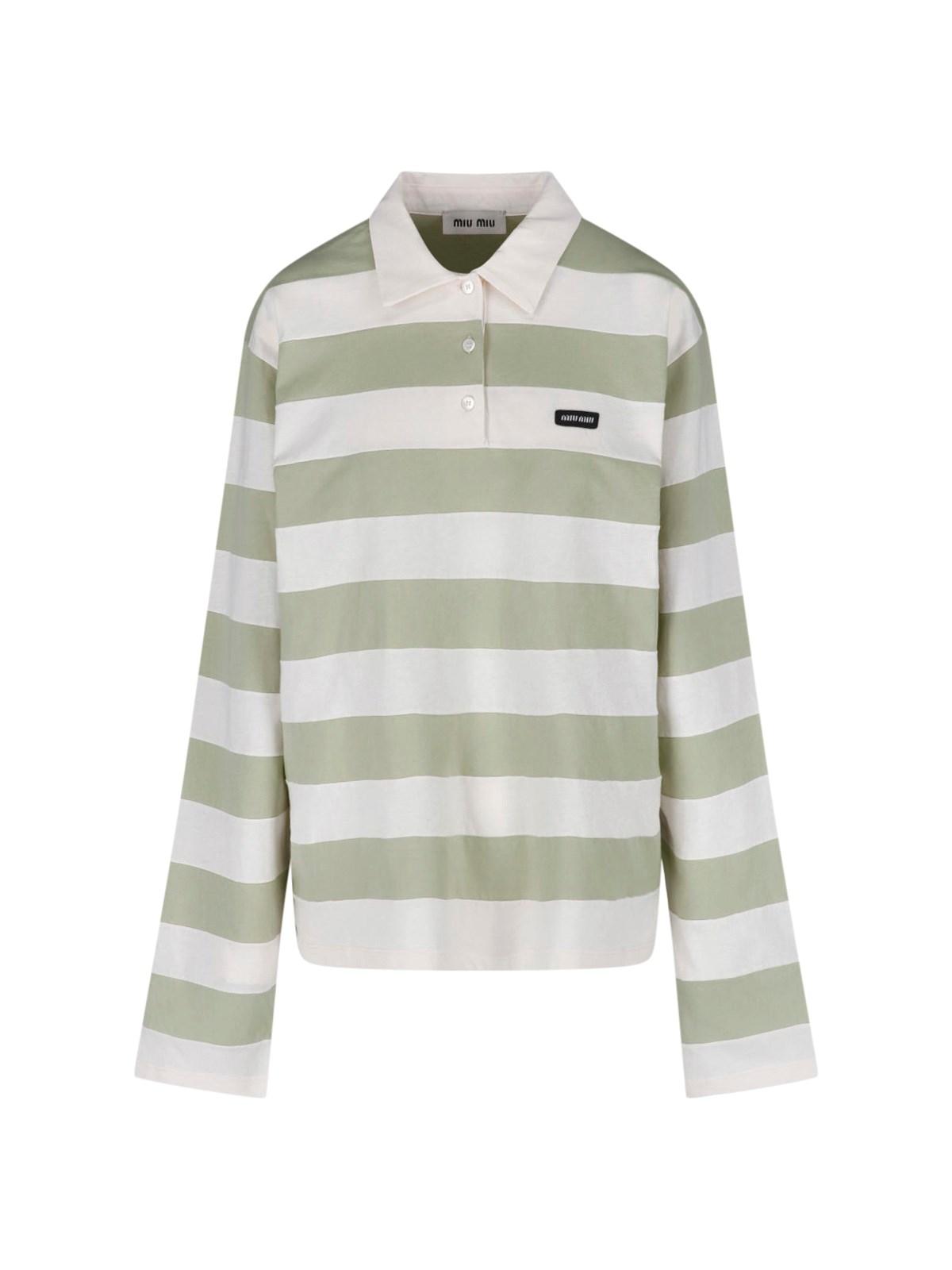 Miu Miu Long-sleeved tops for Women | Online Sale up to 46% off | Lyst