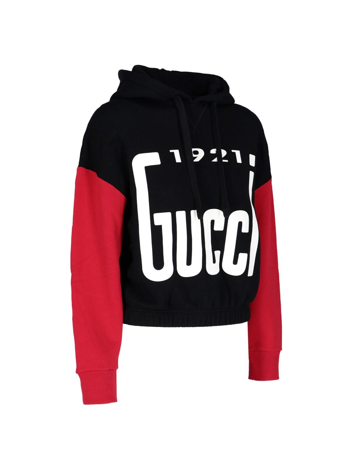 Gucci '1921' Hoodie in Red | Lyst