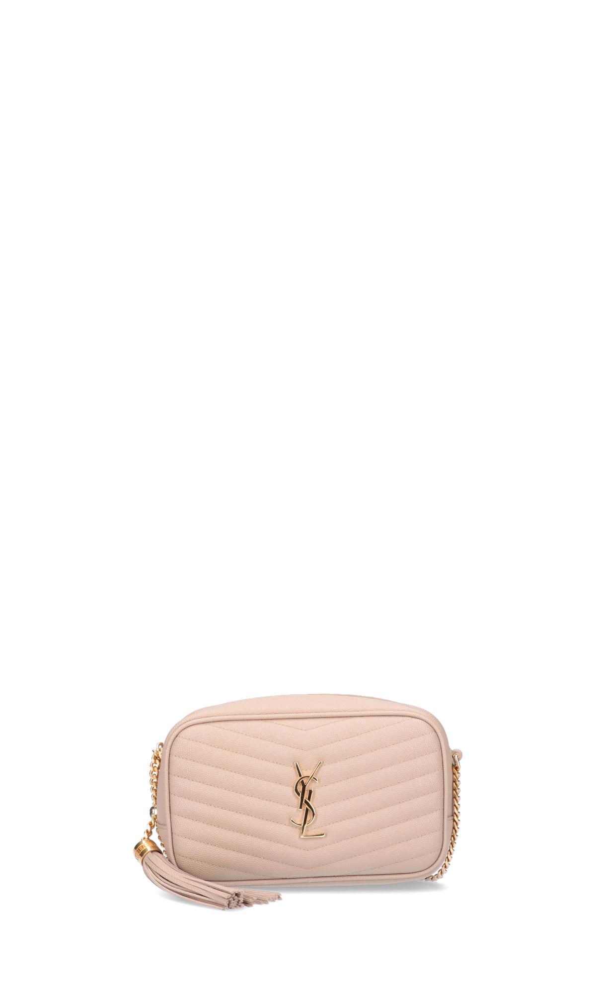 Saint Laurent 'lou Lou' Mini Bag in Pink | Lyst
