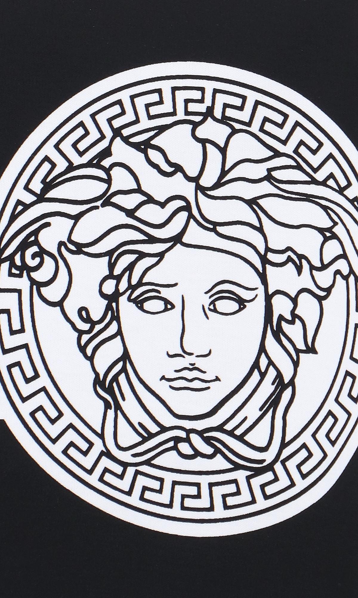 Versace Medusa Logo T Shirt In White Save 30 Lyst