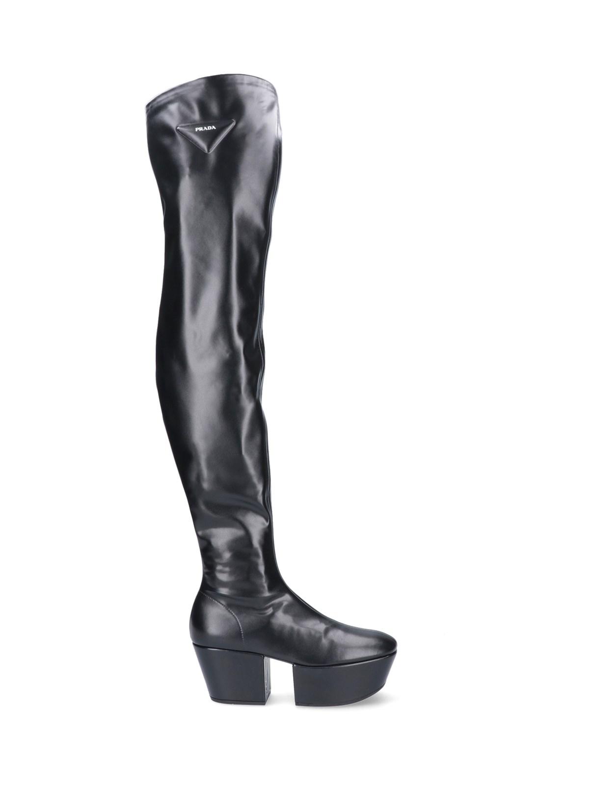 Prada overknee stiefel Clearance