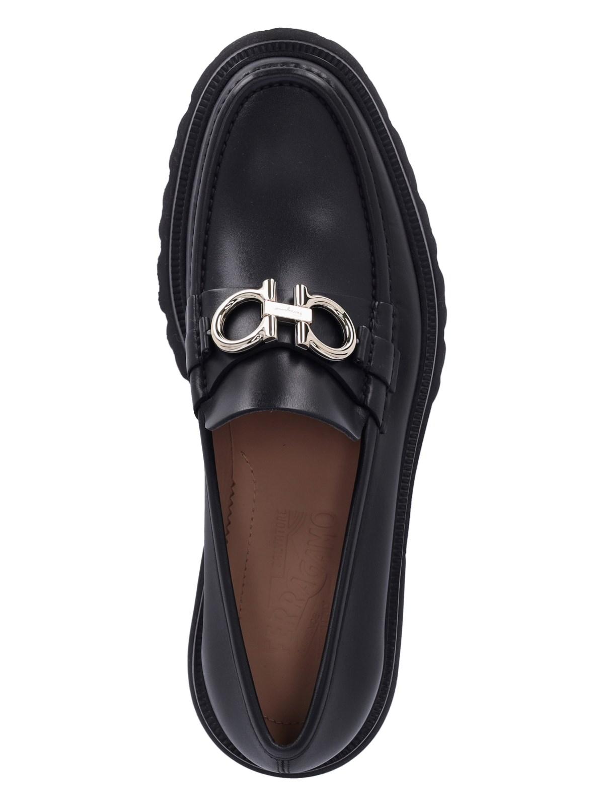Ferragamo Ferragamo Bleecker Moccasins Bit Loafers in Black 