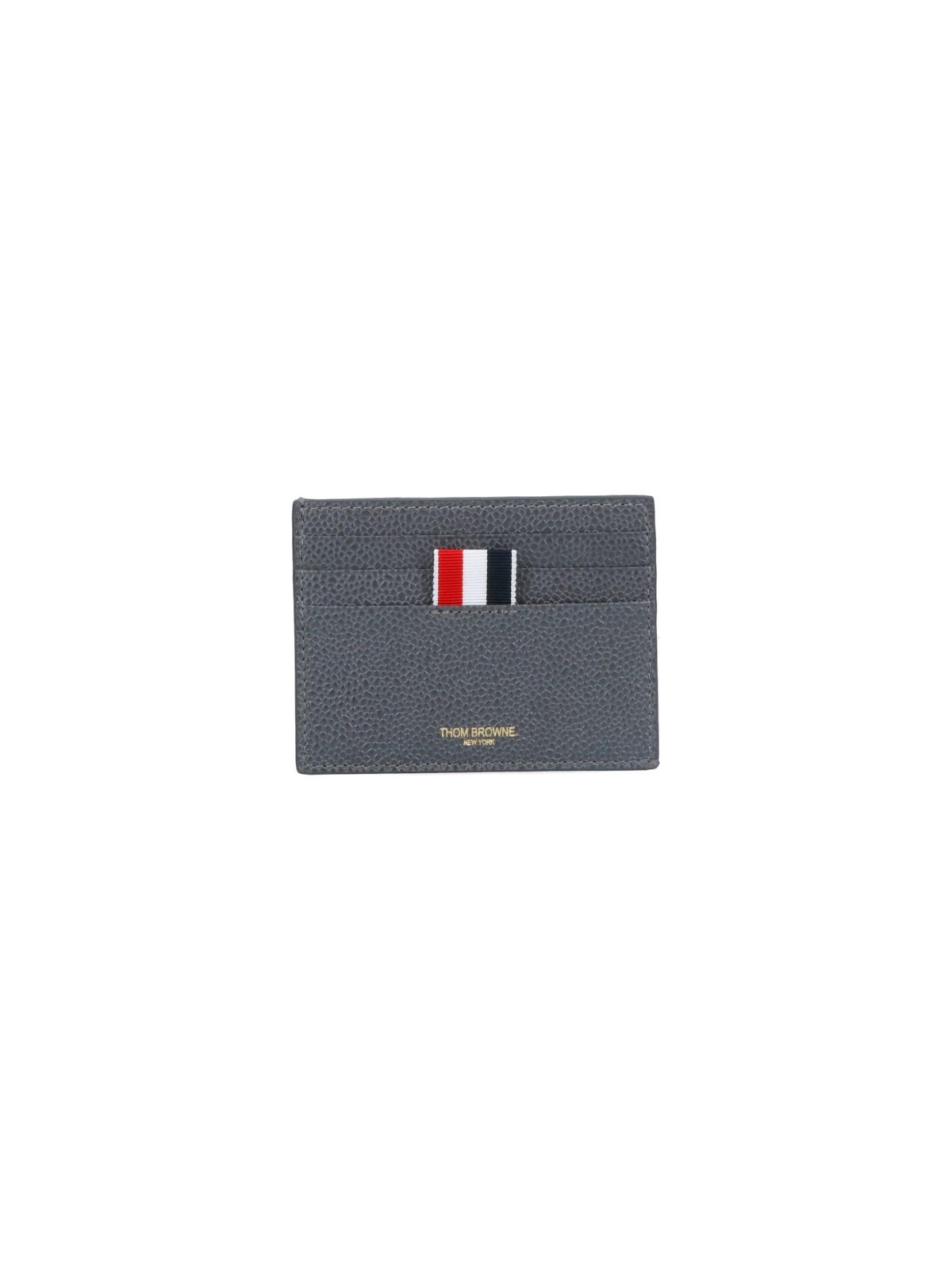 Thom Browne Logo Card Case in Blue for Men Lyst