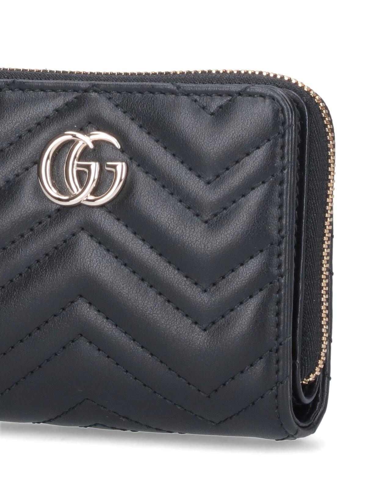 Gg marmont mini zip around wallet hotsell