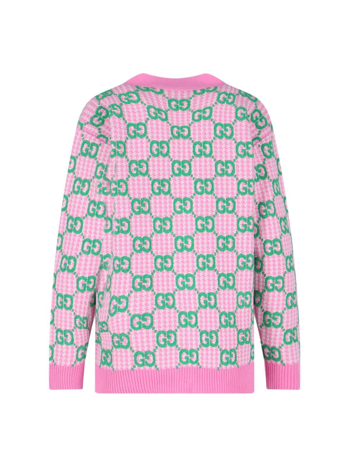 Wool Sweater Gucci Pink And Yellow Sweater Bear Shirt Gucci Pink
