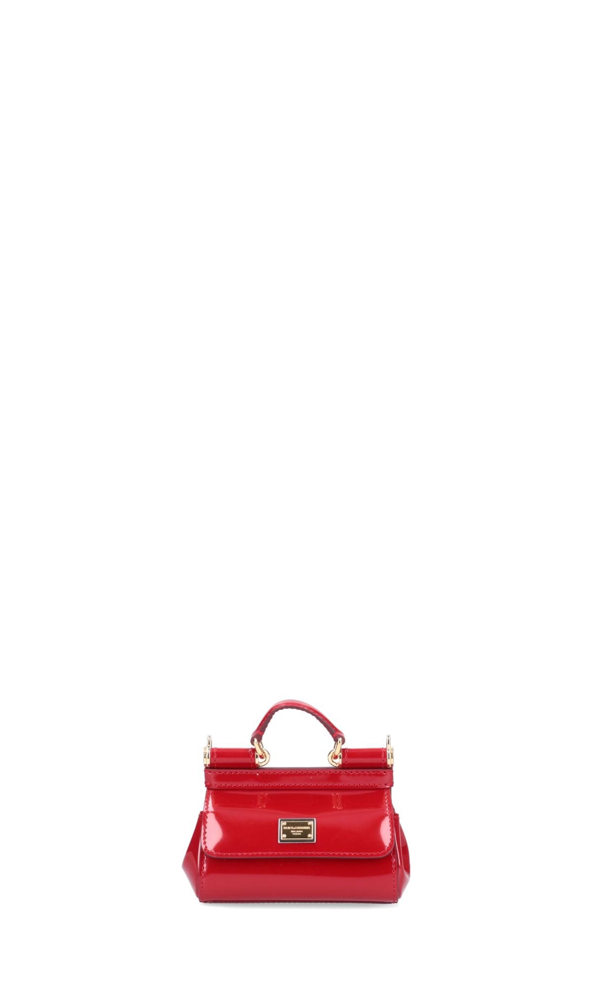 Dolce & Gabbana 'sicily' Mini Bag in Red
