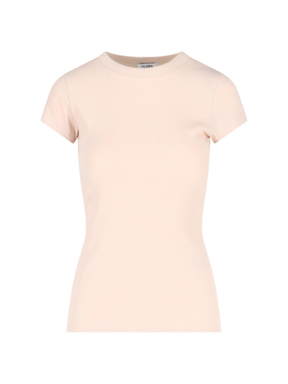 Filippa K Basic T-shirt in Pink | Lyst