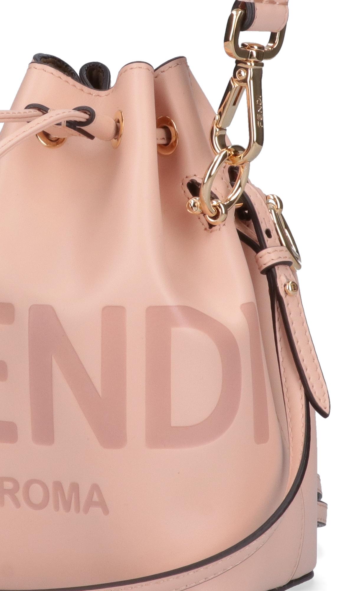Bucket bags Fendi - Mon Tresor small bucket bag in pink - 8BT309A7SQF19T7