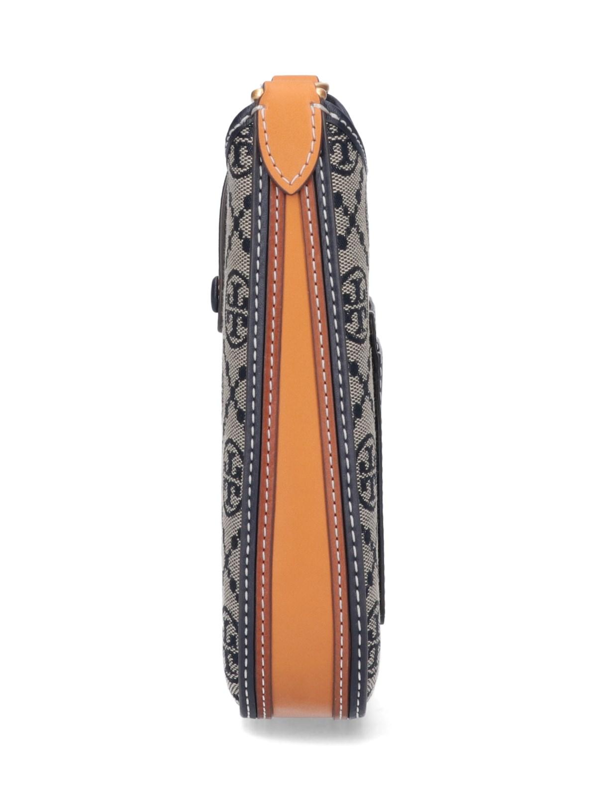 Tory Burch Orange - Leather - Phone Case Bag Tory Burch