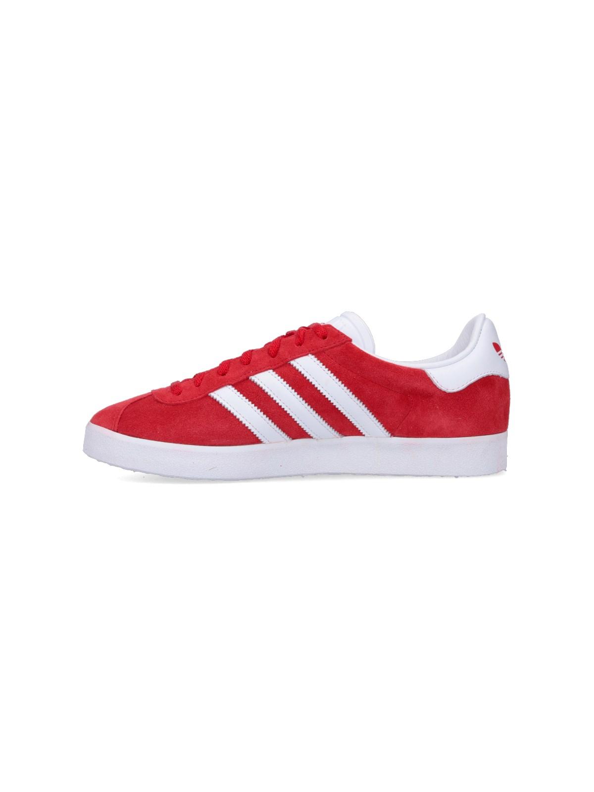 adidas gazelle silver green womens Adidas Gazelle Trainers Red/Future White main image 1