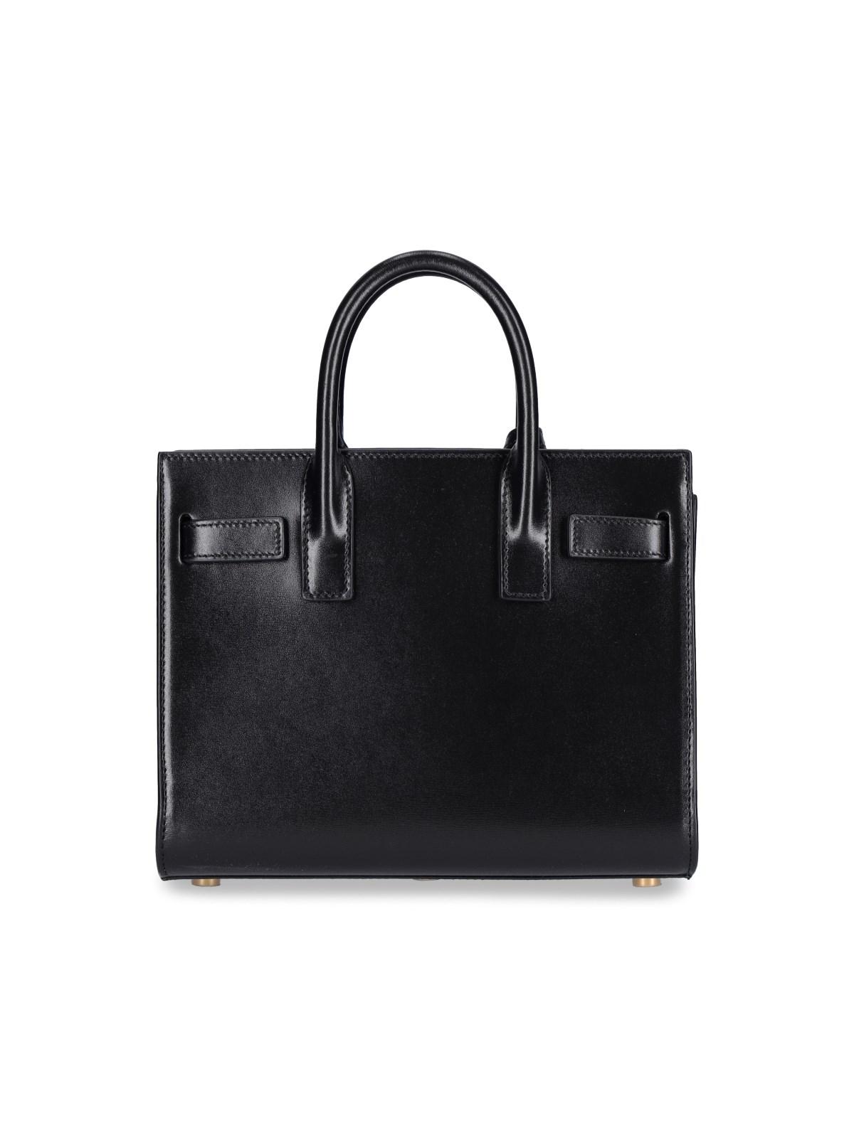 Saint Laurent nano Sac De Jour Bag in Black Lyst