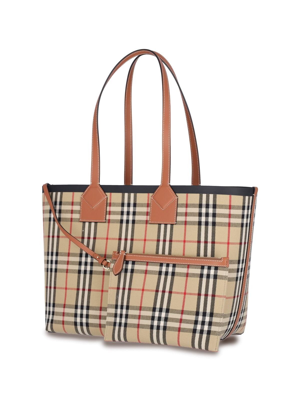 Large London Tote Bag in Beige - Women | Burberry® Official