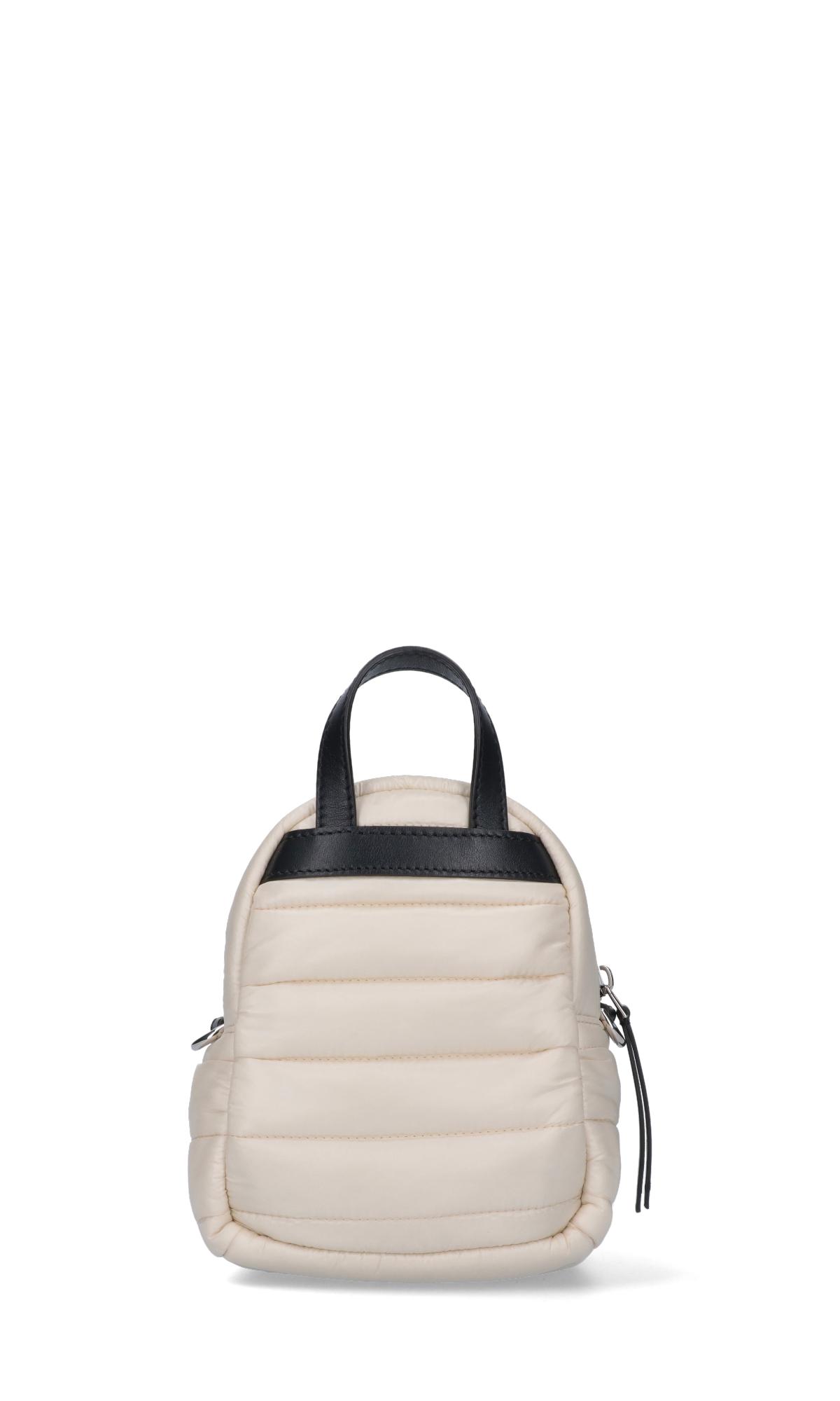 Moncler Leather Kilia Small Backpack in Beige (Natural) - Lyst