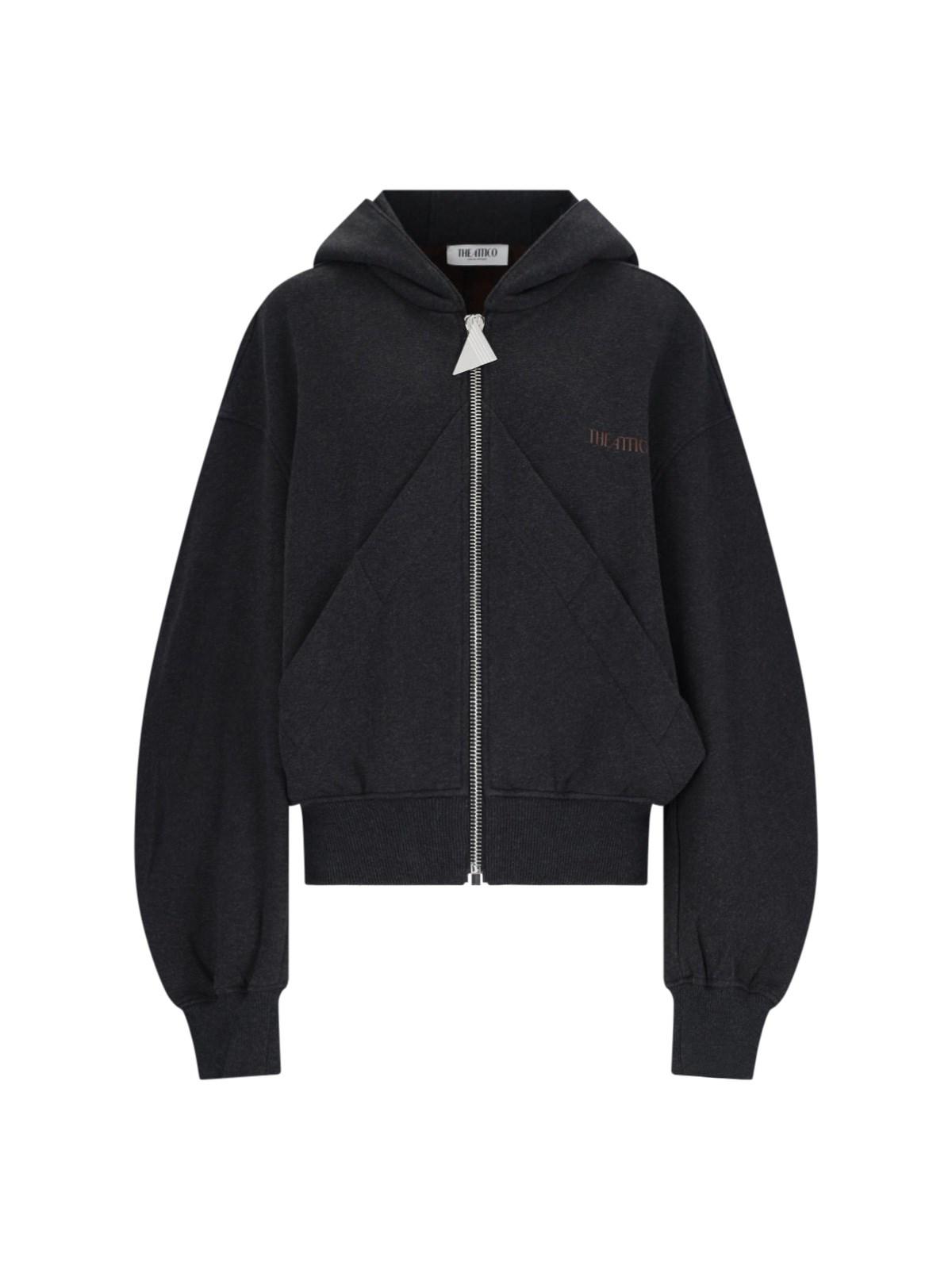 その他 THE ATTICO FW22 LACE-UP SWEATSHIRT (227WCF02_JF02011) atico300101a338_1736267355161_