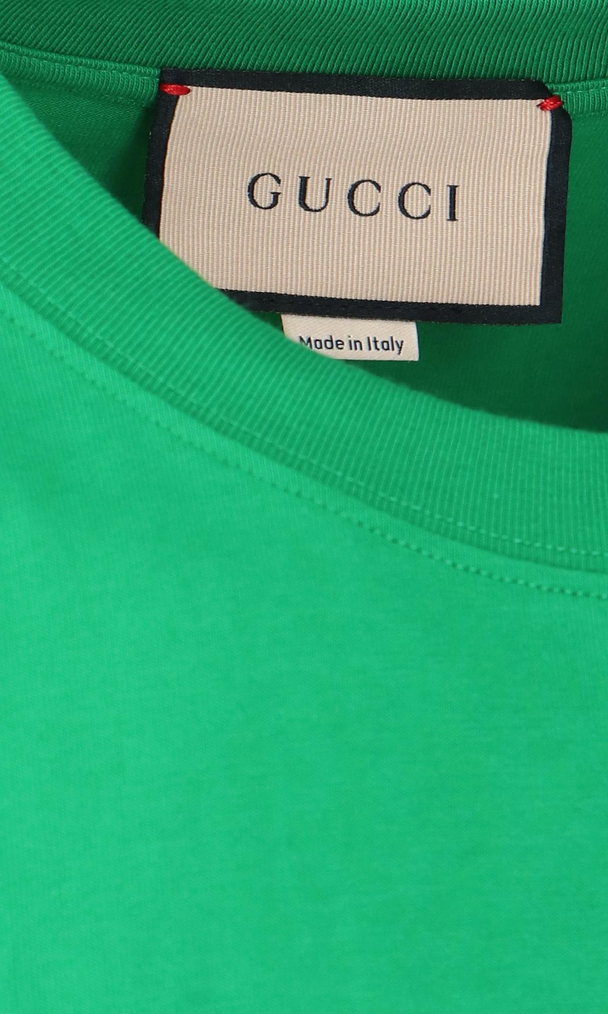 Gucci 'g Star' in Green for Men | Lyst