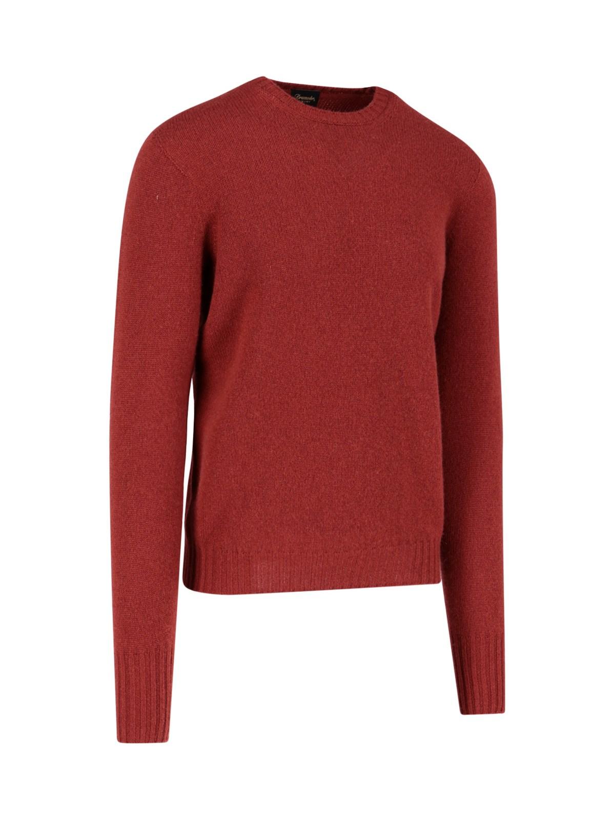 Drumohr Classic Sweater in Red | Lyst