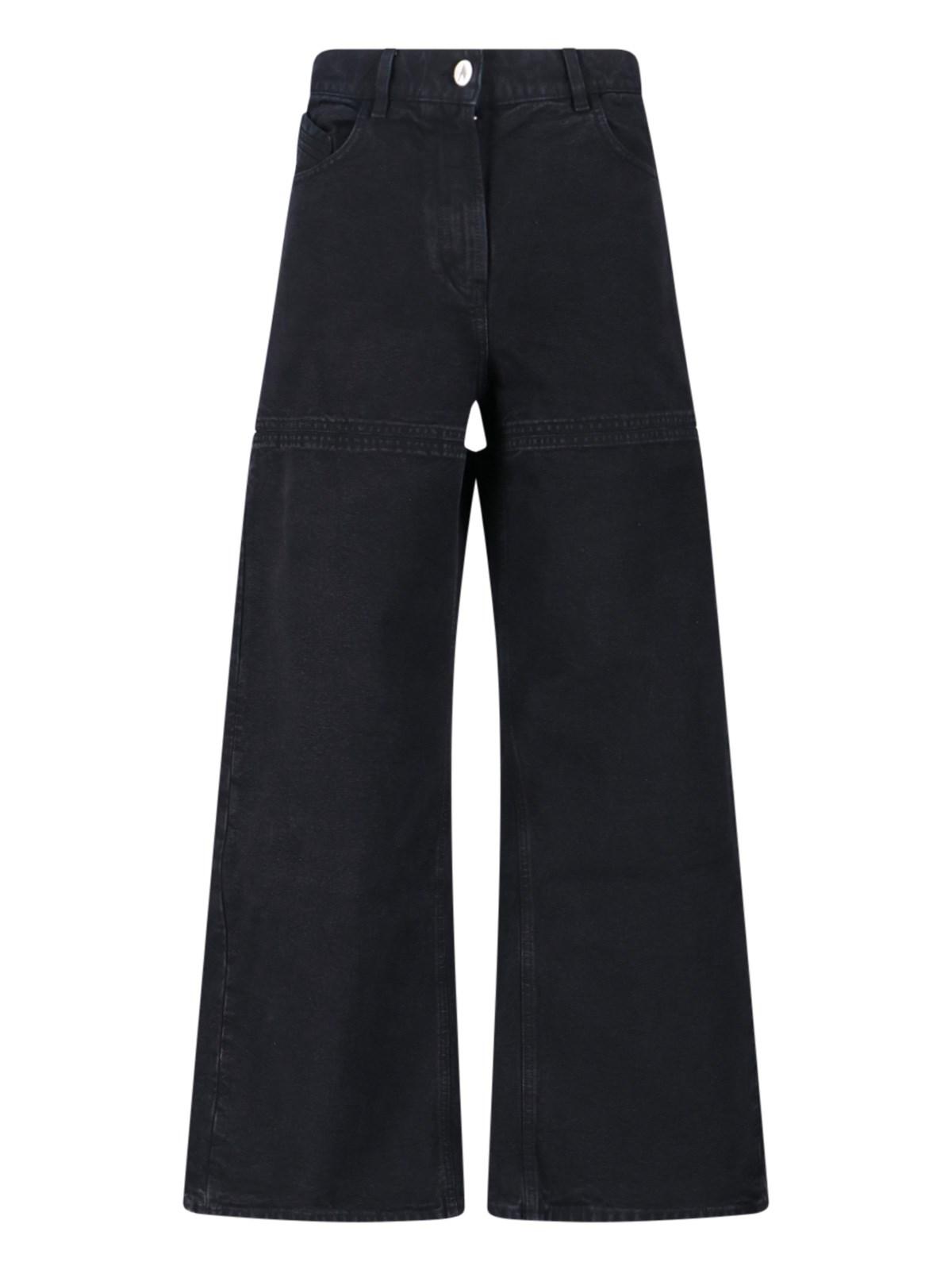 VIP【関税送料無料】希少 THE ATTICO BLACK COTTON DENIM JEANS The Attico Jeans for Women | Online Sale up to 54% off | Lyst
