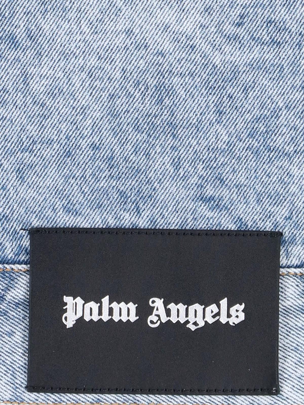 Luxury brands, Jeans jacket Palm Angels