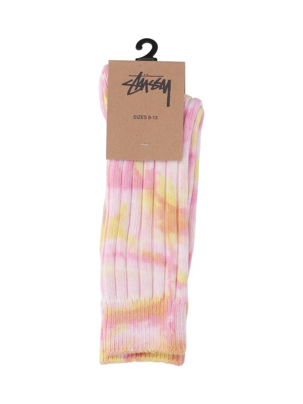 Stussy "dyed" Socks in Pink for Men | Lyst