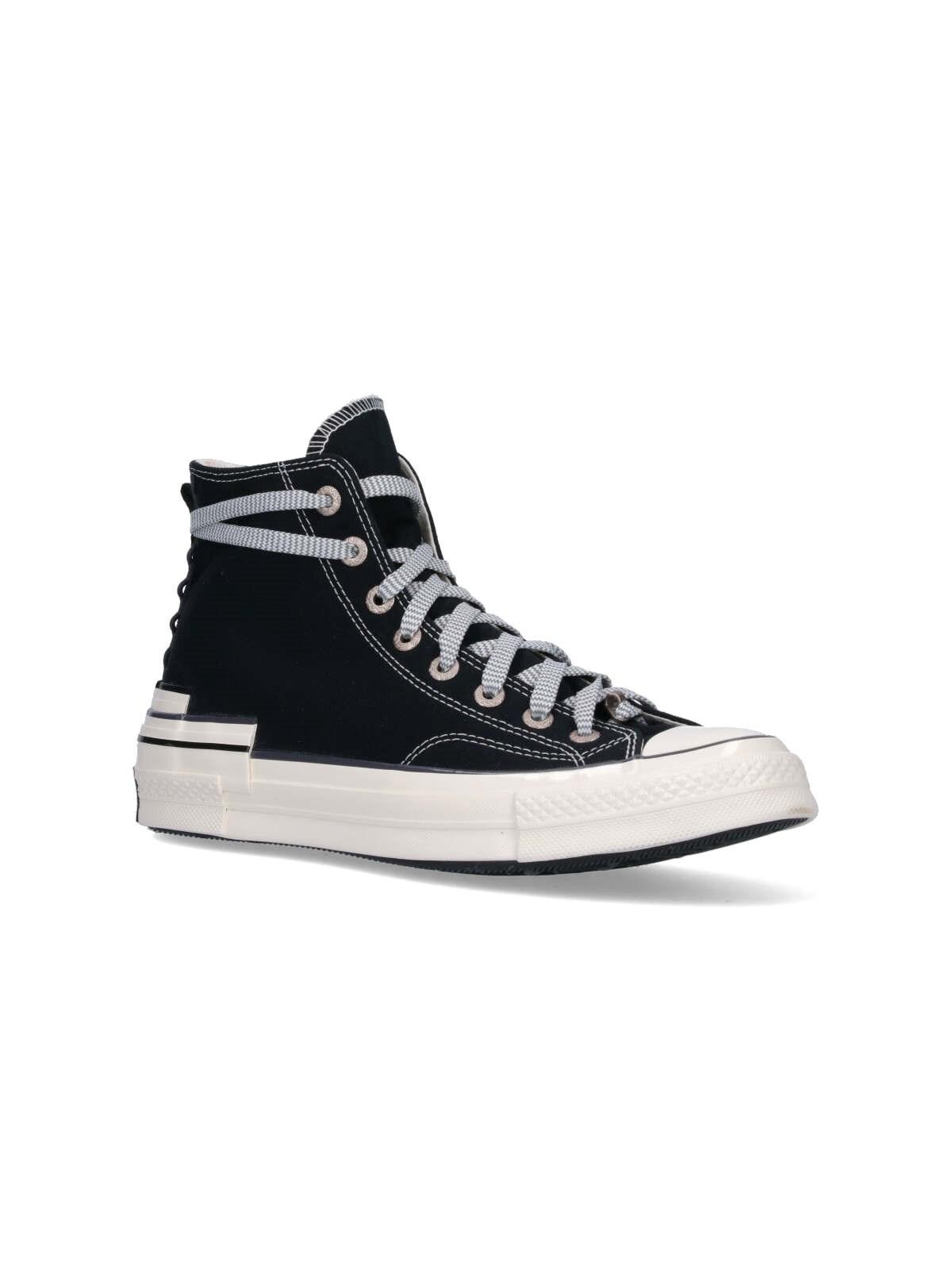 Converse High Sneakers "dark Moth Egret" in Black | Lyst