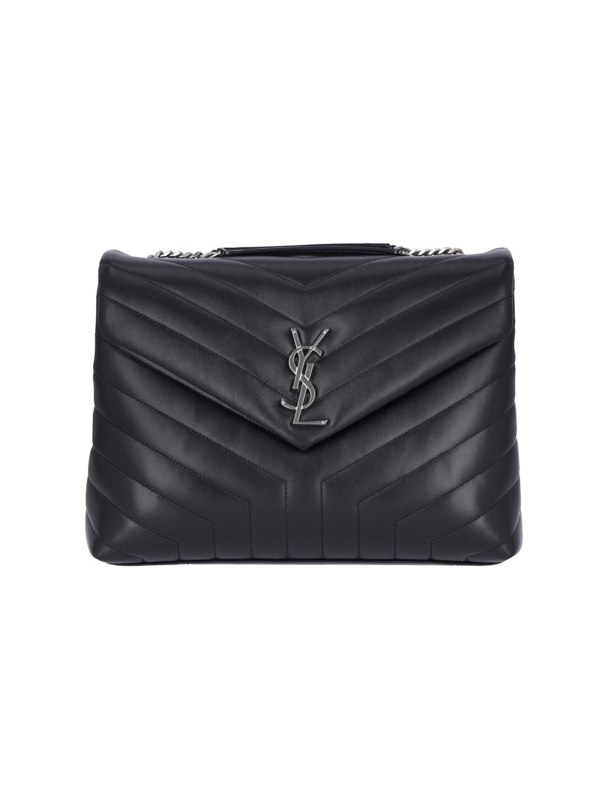 Saint Laurent loulou Medium Bag in Black Lyst