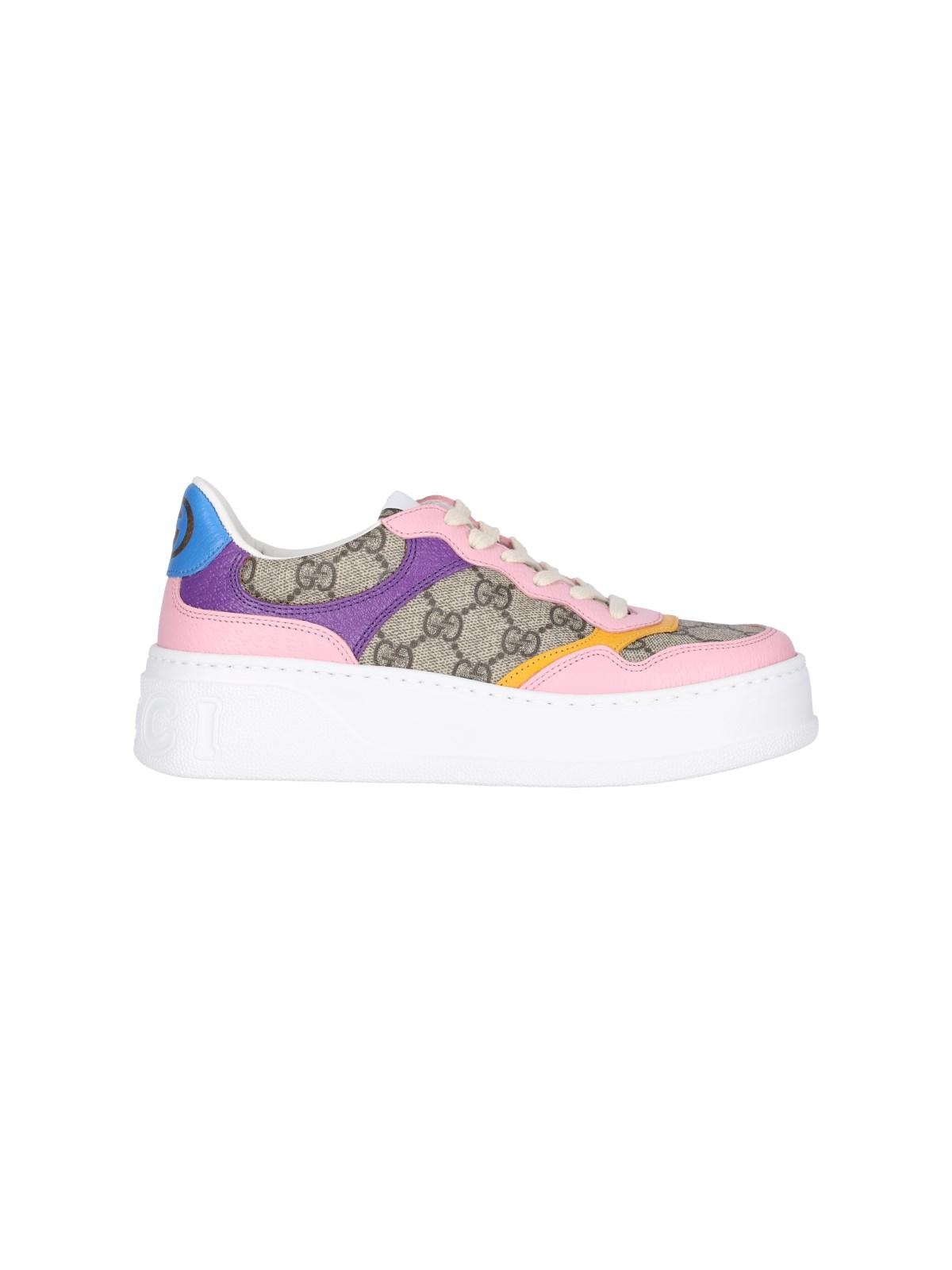 Gucci 'Gg' Sneakers in Pink Lyst