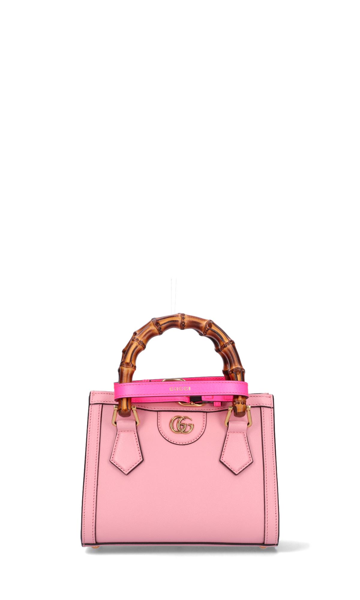 Gucci Diana Mini Tote Bag in Pink | Lyst