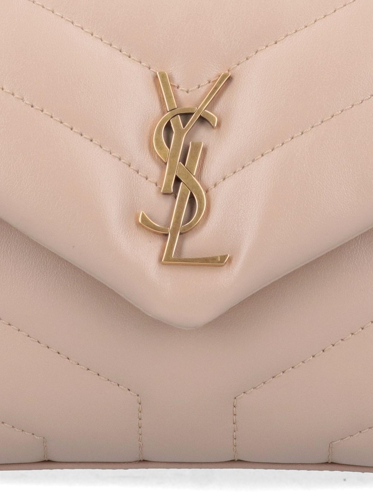 Saint Laurent 'loulou' Shoulder Bag in Pink | Lyst