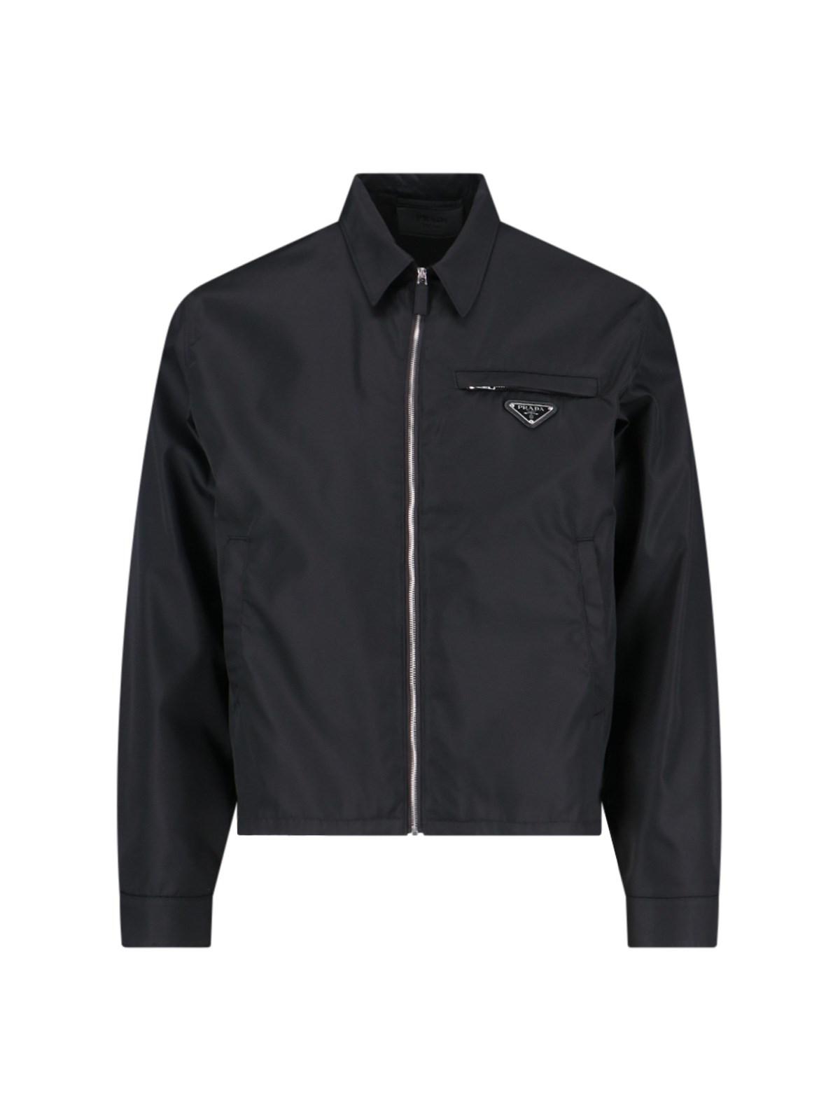 prada gabardine shirt