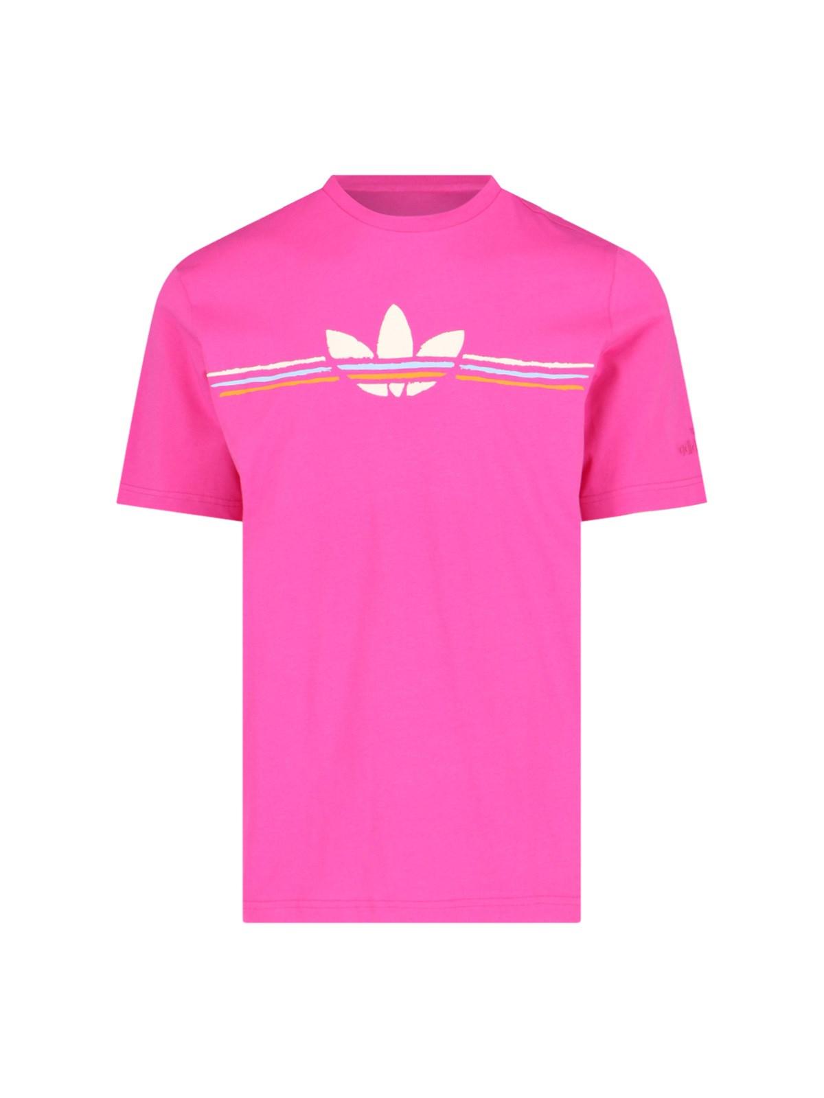 adidas 80s Printed T shirt in Pink for Men Lyst UK