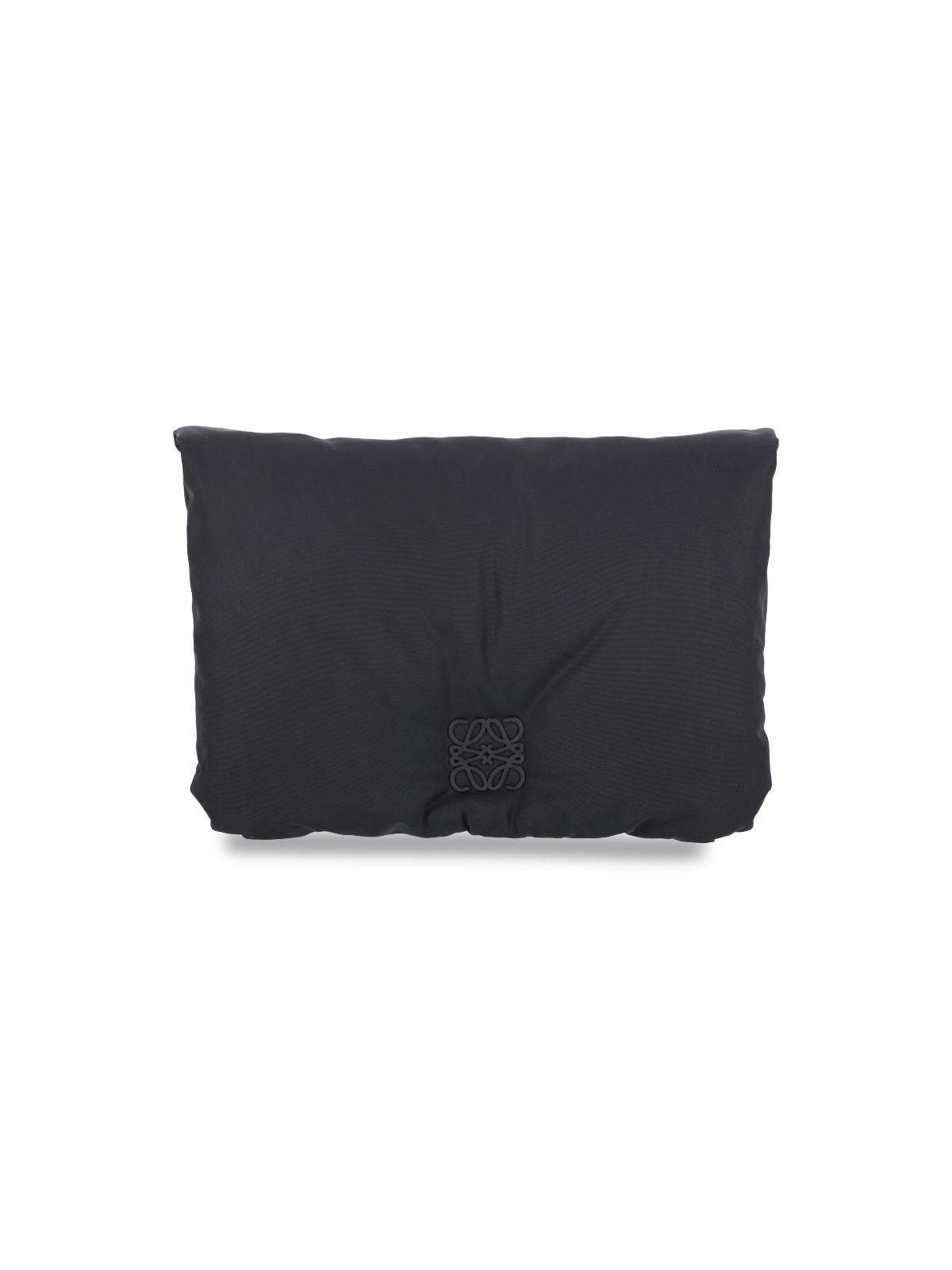 LOEWE, 'Goya' Logo Jacquard Strap Nylon Puffer Messenger Bag, Men