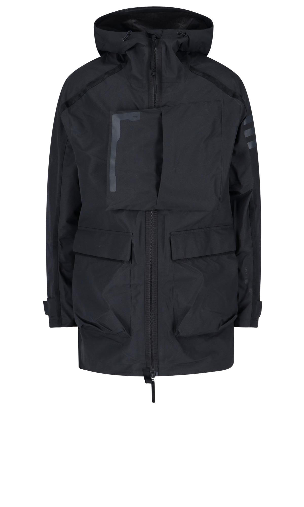 adidas 'terrex Xploric Rain.rdy City' Jacket in Black for Men | Lyst