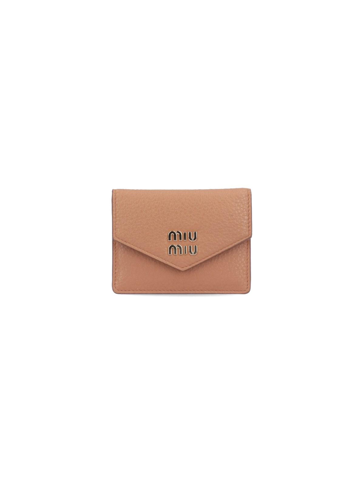 Miu Miu Snap Button Matelassé Wallet