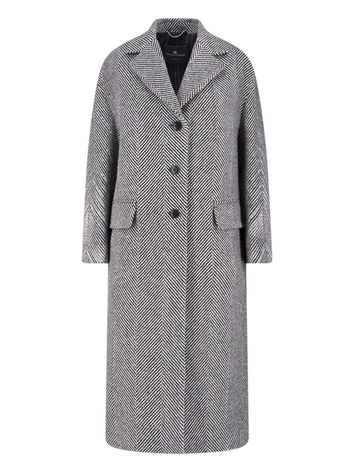 コート ERMANNO SCERVINO Woman Coat Black D456D312BWV T4501 Designer coats for women, trenches and jackets | Ermanno