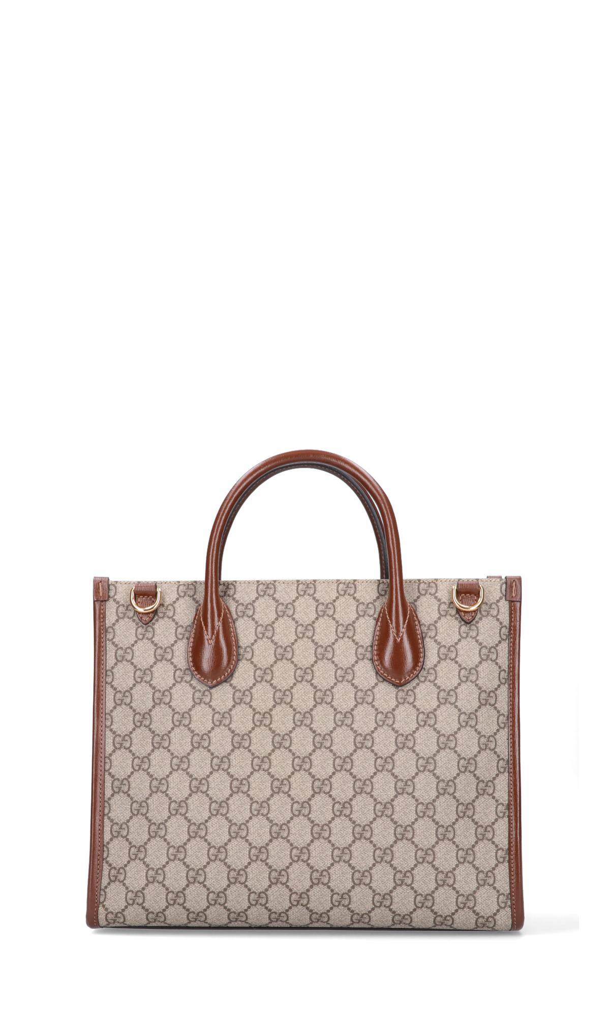 gucci small gg supreme tote