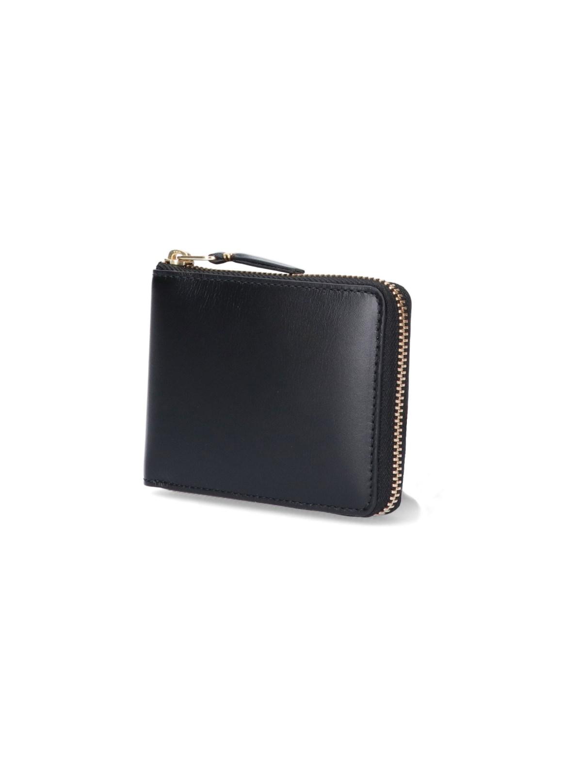Comme des Garçons Classic Zip-around Wallet in Black | Lyst