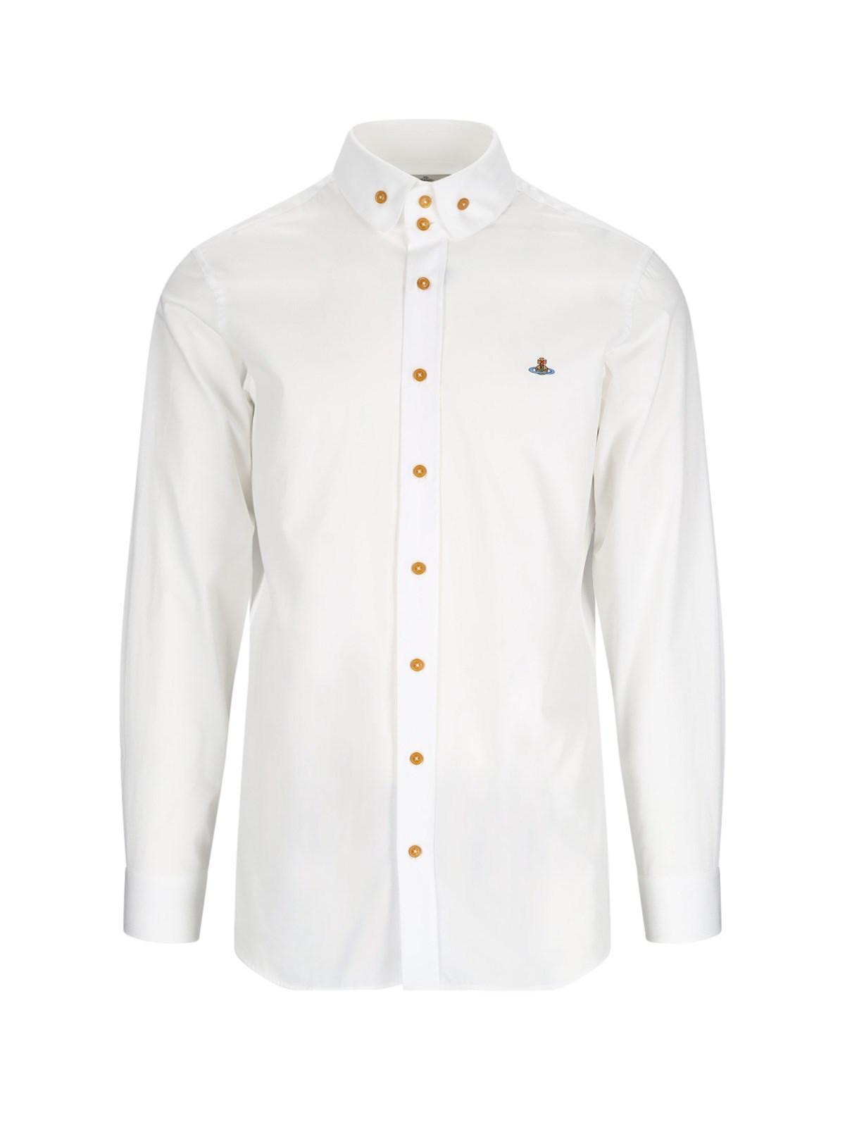 Vivienne Westwood 'two Button Krall' Shirt in White for Men | Lyst