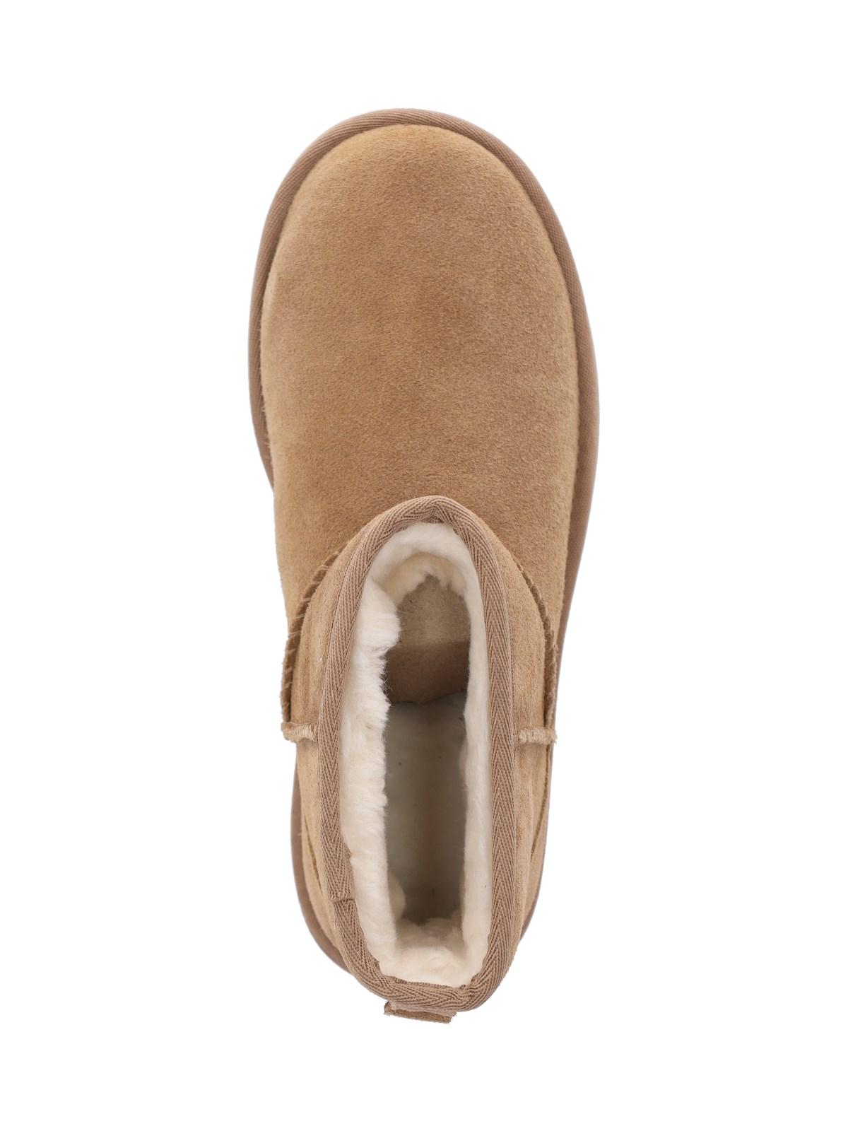 UGG 'plateau Classic Mini' Boots in Natural | Lyst