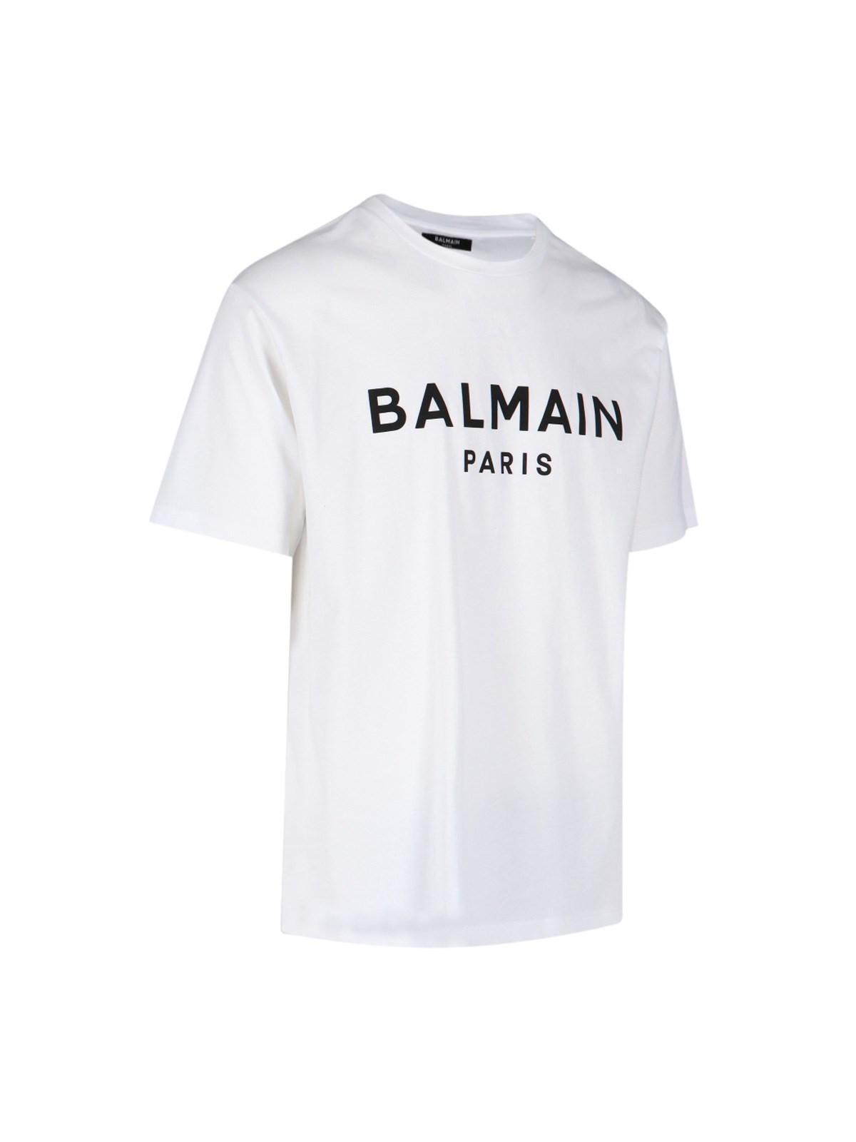 Balmain T-shirt in White for Men Lyst