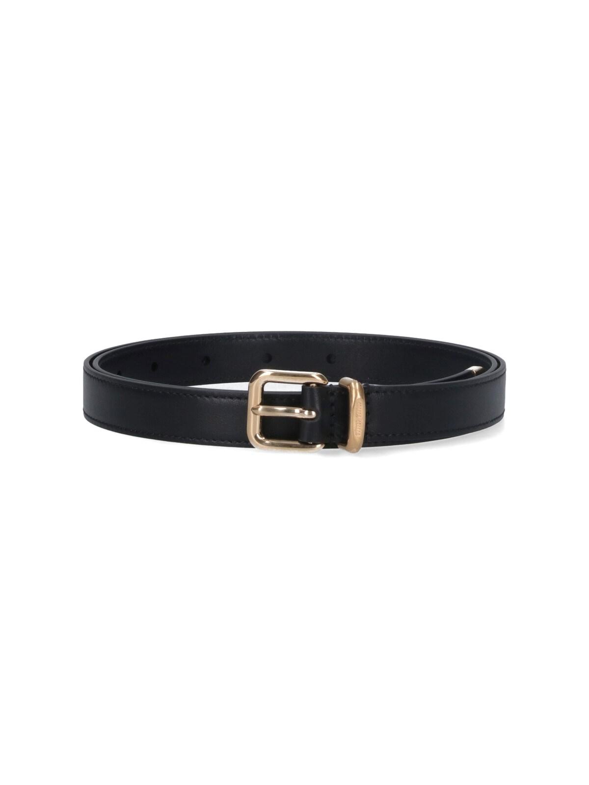 小物 MIU MIU Python Belt sz.80 Python belt Miu Miu Blue size 80 cm in Python - 10469655