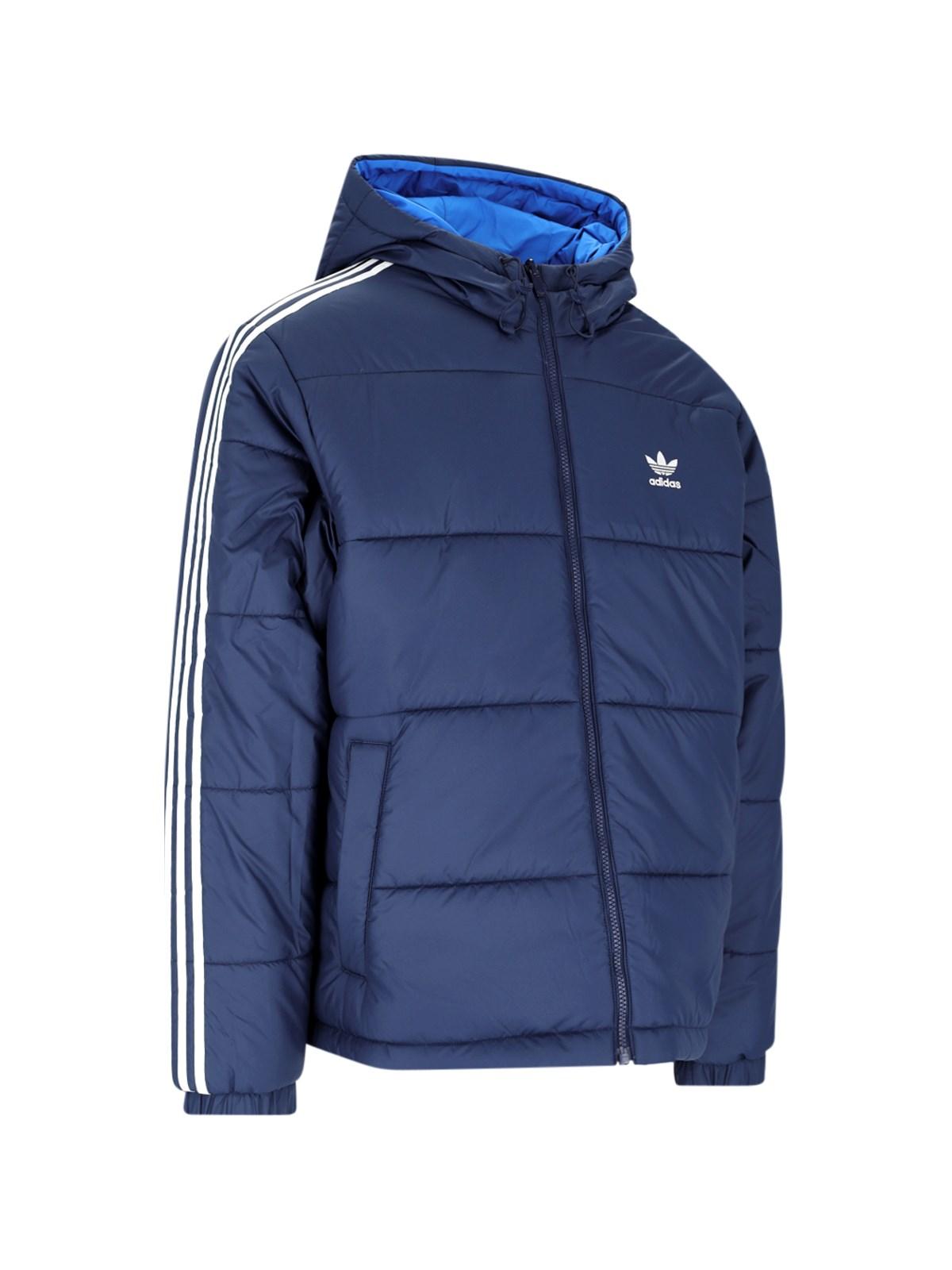 adidas Originals Reversible Down Jacket "adicolor" in Blue for Men | Lyst