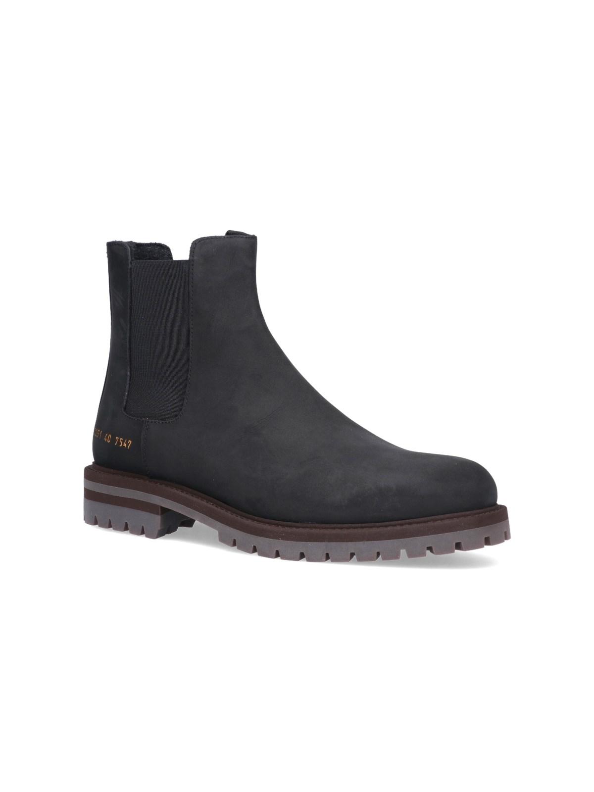 Common projects chelsea shop boot black