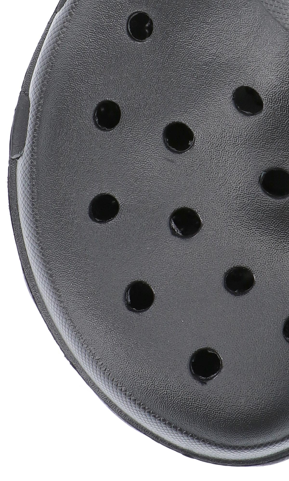 crocs all black