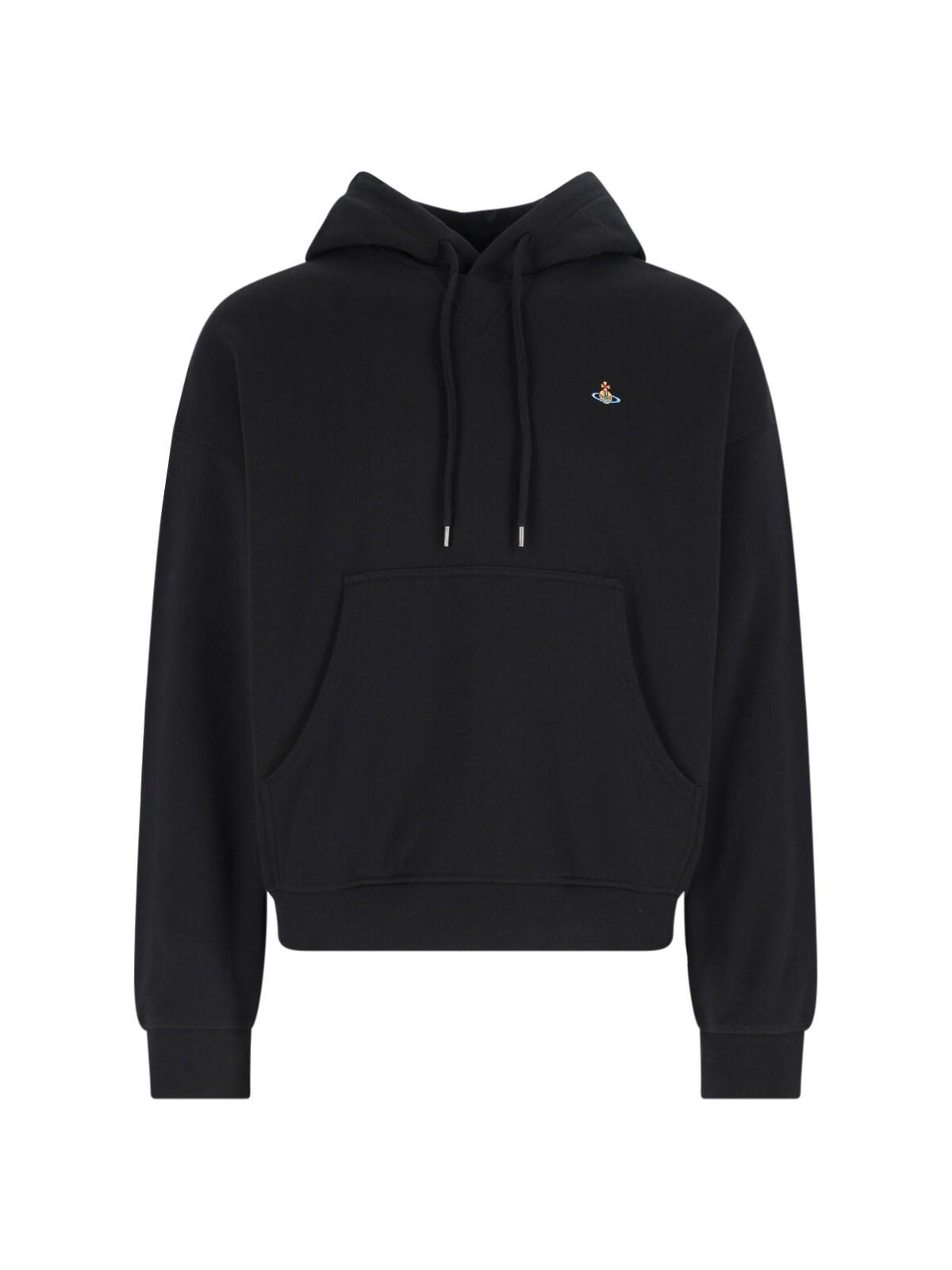 【パーカー】Vivienne Westwood ライダースパーカー Vivienne Westwood Zip Hoodie Orb Vivienne Westwood Black Sunken