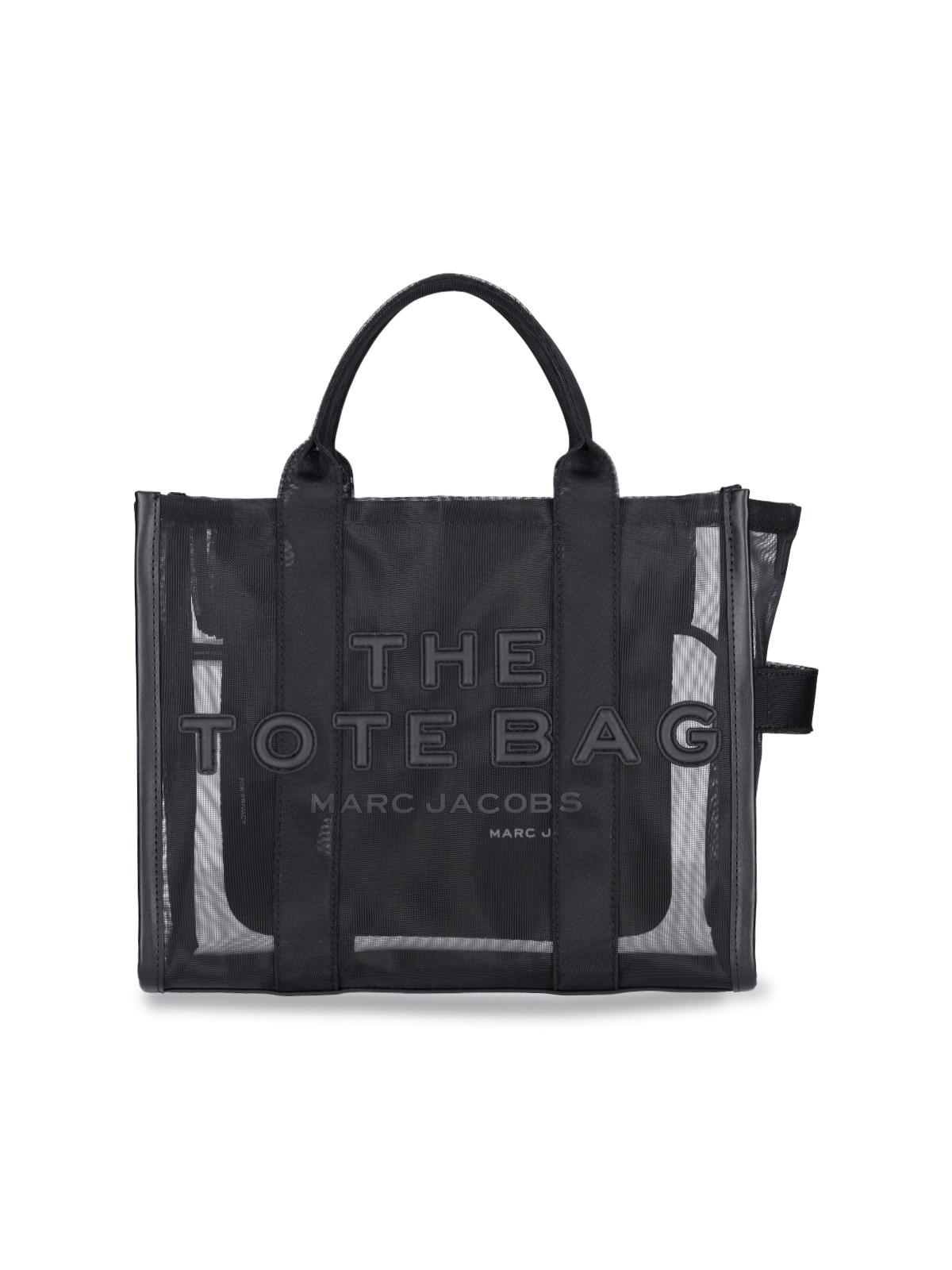 Marc Jacobs 'the Mesh Medium' Tote Bag in Black | Lyst