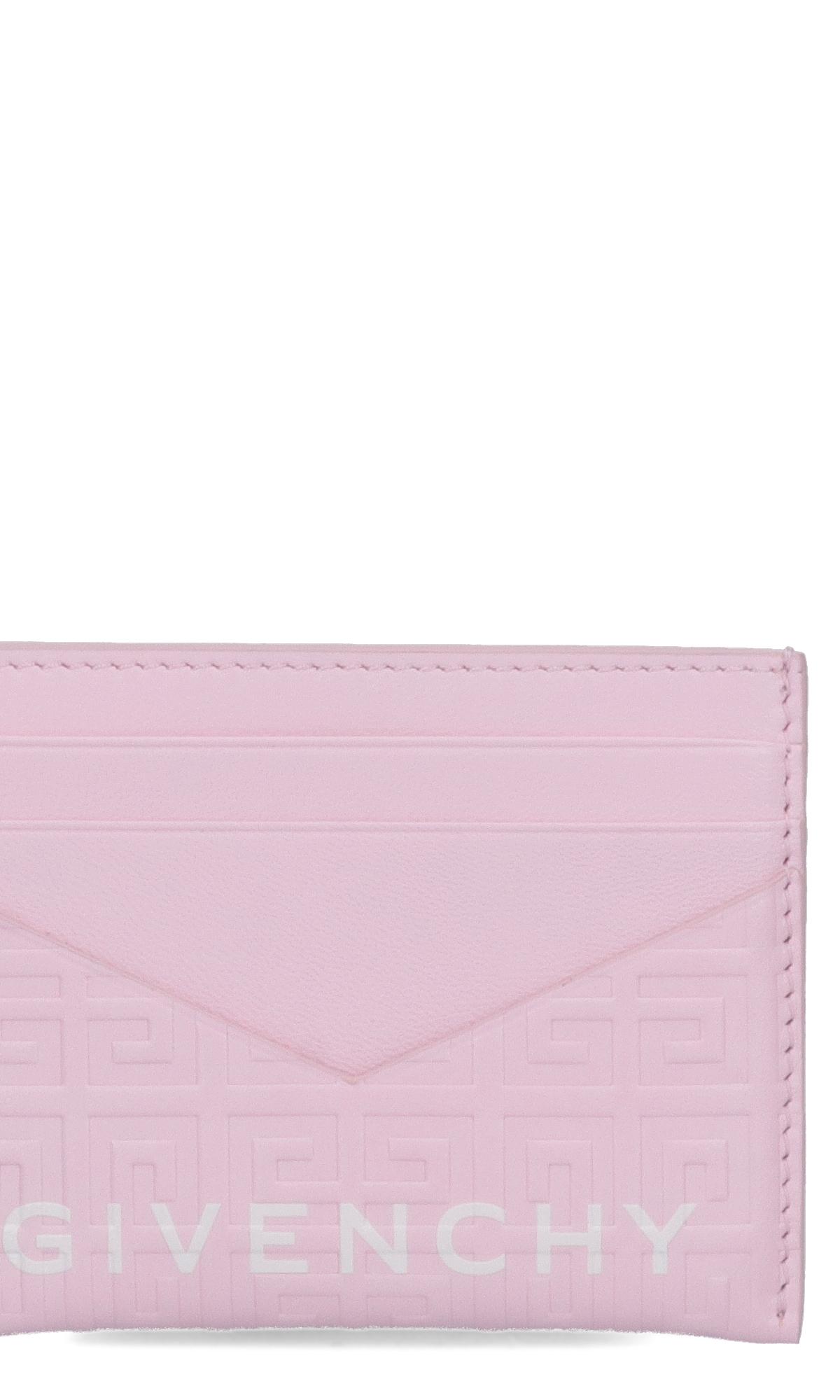 Givenchy 'g Cut 4g' Card Holder in Pink | Lyst