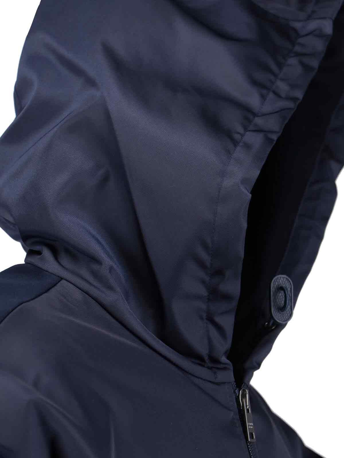 Prada Logo Hoodie in Blue for Men | Lyst UK